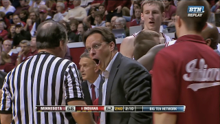 Indiana Basketball Coach Tom Crean Makes Funny Faces When He's Angry